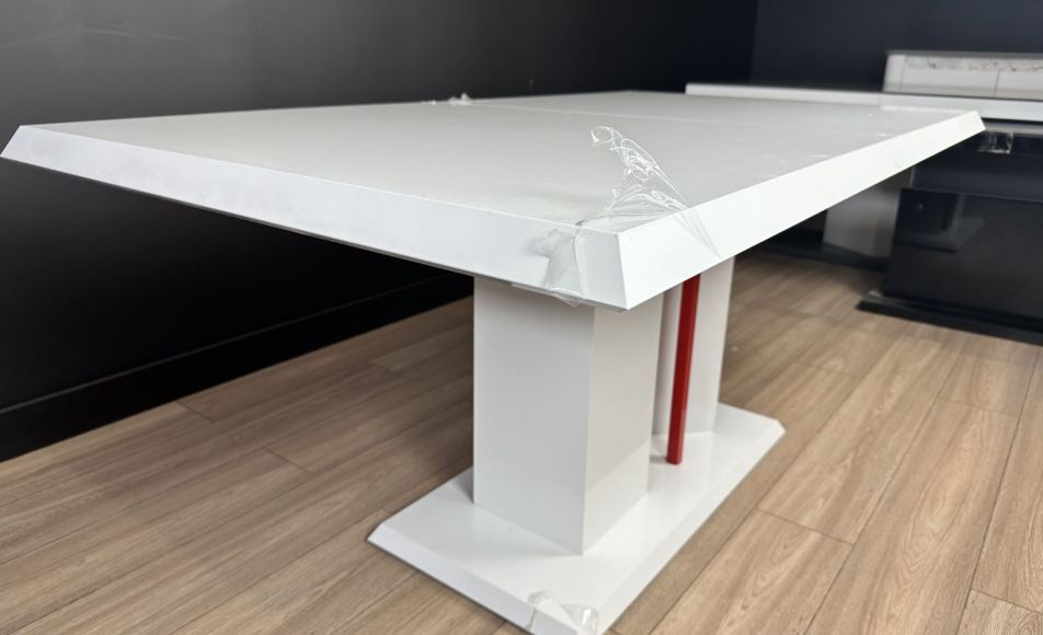[outlet] Stół nierozkładany biały połysk połysk MODEL „K” - 2